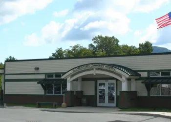 Entry way of the health center
