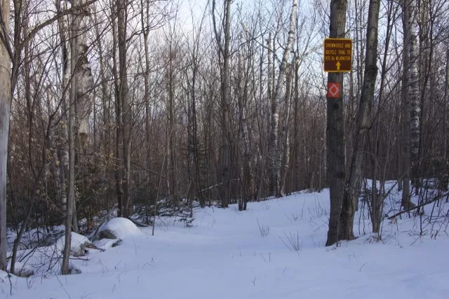 "Poor Man's Downhill" as it leaves Marble Mt. Road