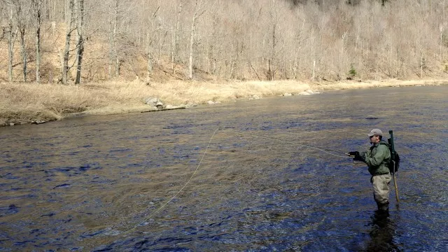 Late Fall Fly Fishing in Whiteface Region