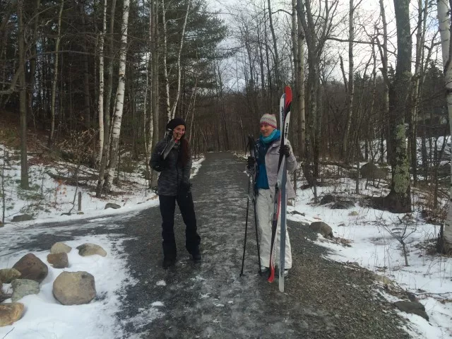 no snow no problem, there's snow in the whiteface region