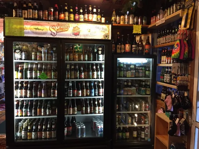 250 plus draft beers at the North Pole Resort General Store! Great gift for the beer lover!