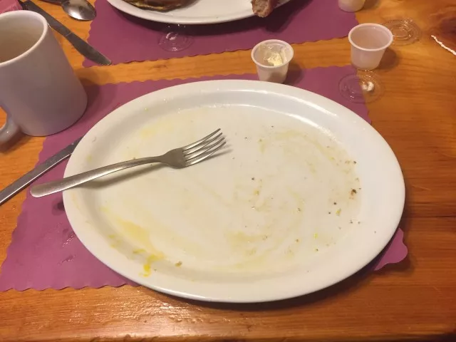 The empty plate club!